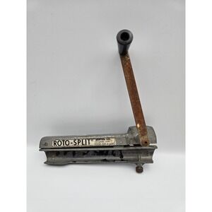 Dexter Co Roto Split Tool Patented Made in USA Metal‎ Cutter Hand Crank